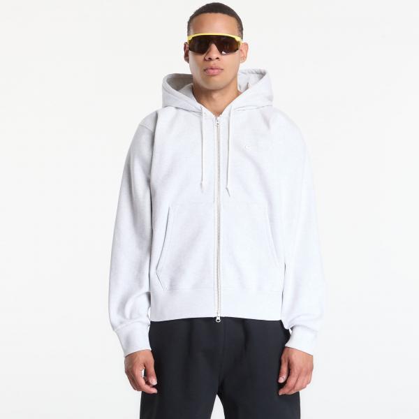 Mikina Nike Men's Fleece Full-Zip Hoodie Birch Heather XXL