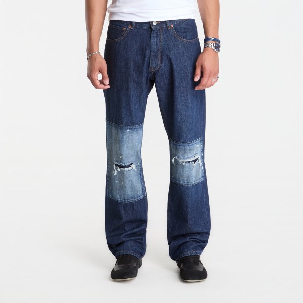Džíny MM6 Pants 5 Pockets Medium Blue 33