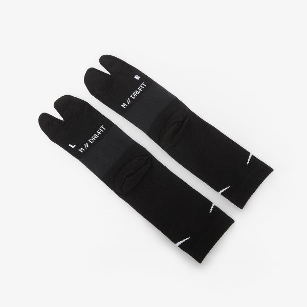 Ponožky Nike Everyday Plus Lightweight Crew Split-Toe Socks Black/ White XL