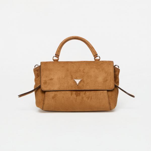 Kabelka Guess Devon Top Handle Flap Brown Universal