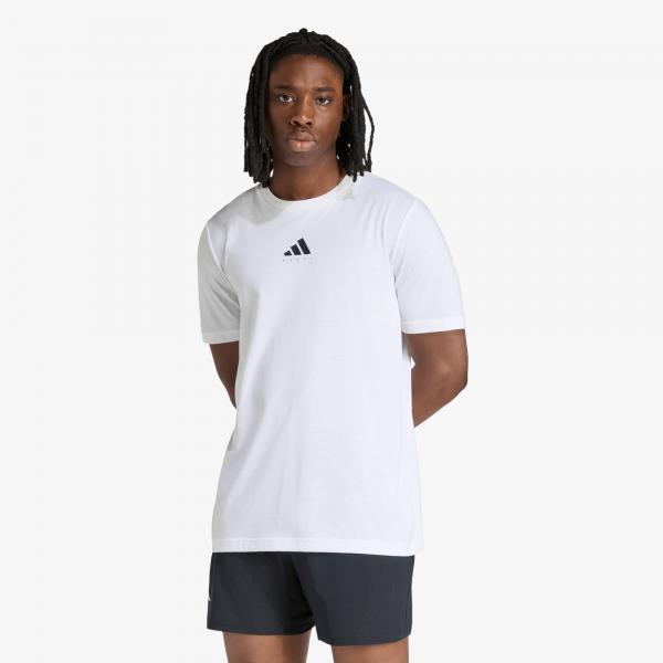 Tričko adidas Padel Category Graphic T-shirt White M