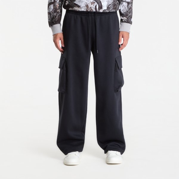 Tepláky Jordan Brooklyn Men's Oversized Fleece Cargo Pants Black/ Dk Smoke Grey XS