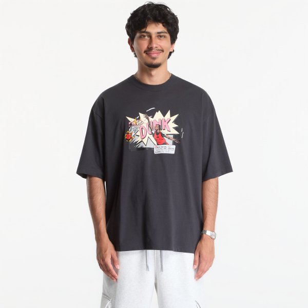 Tričko Jordan Brooklyn Men's T-Shirt Off Noir S