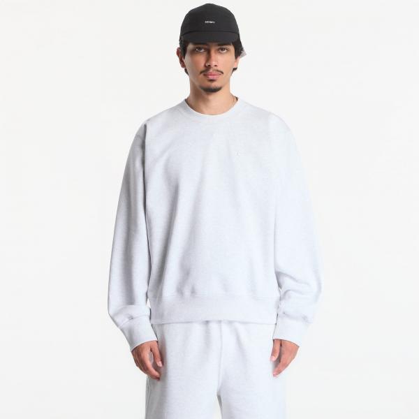 Mikina Nike Men's Fleece Crew-Neck Sweatshirt Birch Heather XXL