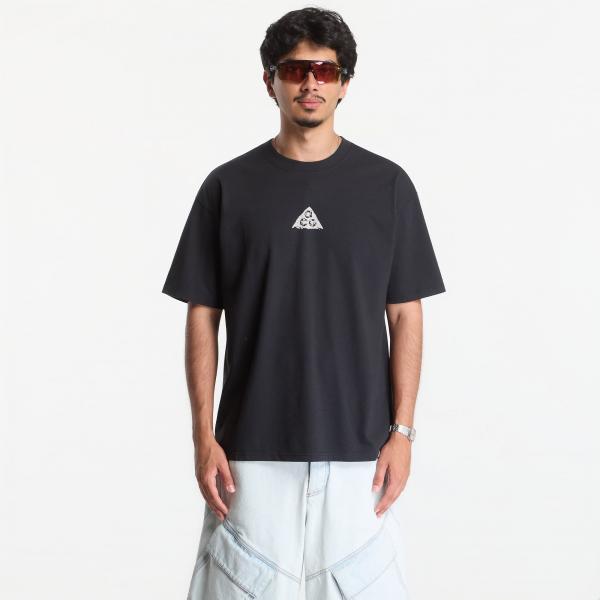 Tričko ACG Men's Dri-FIT T-Shirt Black/ Lt Orewood Brn XS