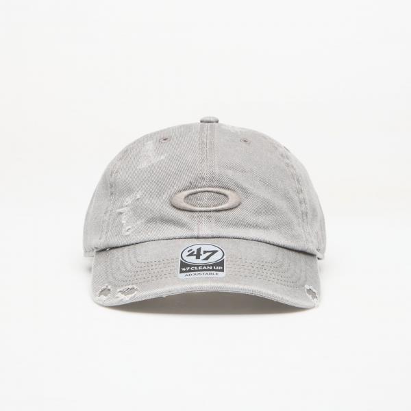 Kšiltovka Oakley ‘47 Reserve Distressed Cap Granite Gray Universal