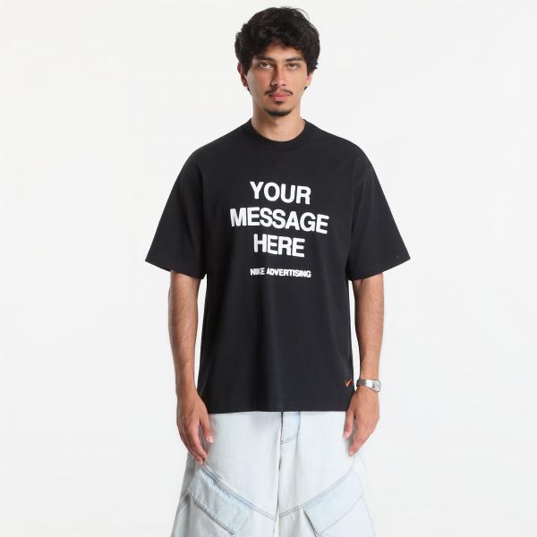 Tričko Nike "Your Message Here" T-Shirt Black XXL