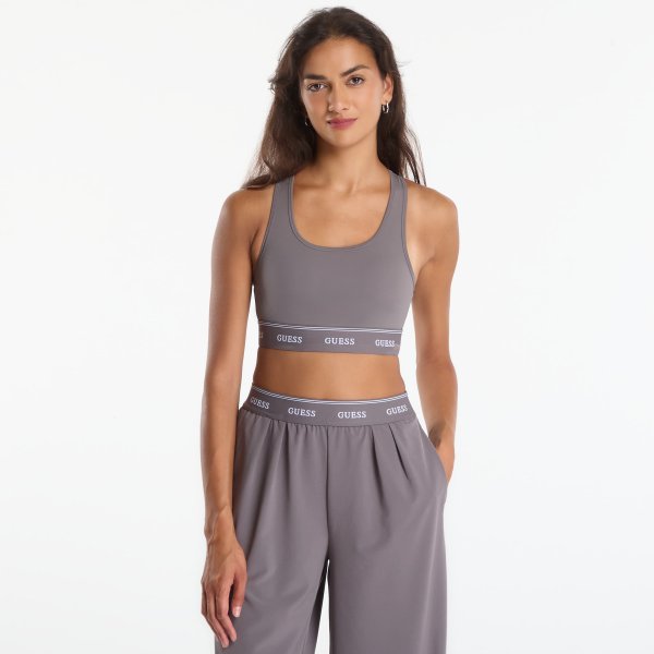 Podprsenka GUESS Alba Bralette Purple Fog M