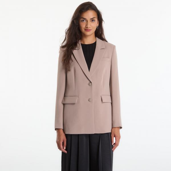 Bunda GUESS Theoline Perfect Blazer Silk Taupe L