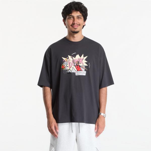 Tričko Jordan Brooklyn Men's T-Shirt Off Noir L