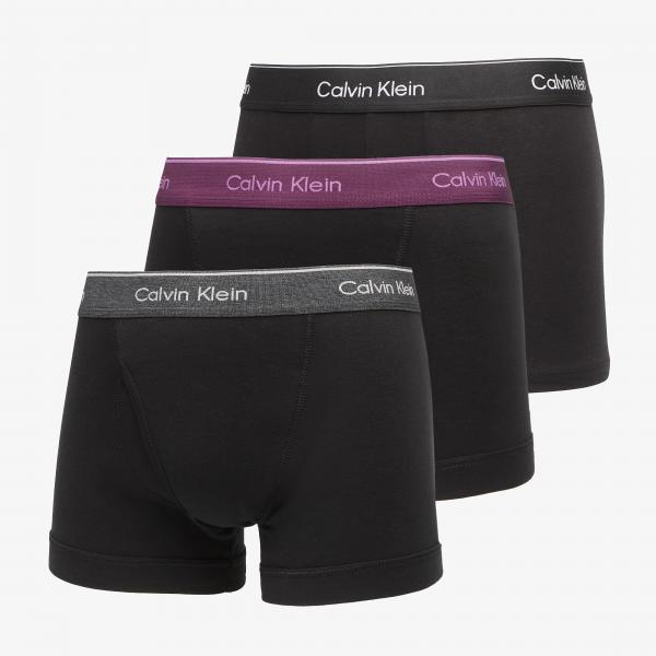 Trenky Calvin Klein Trunk 3-Pack Purple S