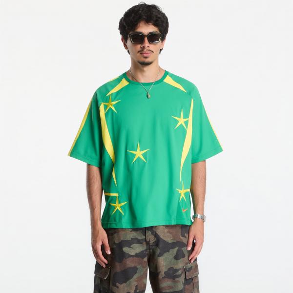Dres Nike "Your Message Here" Men's Soccer Jersey Court Green/ Lightening/ Safety Orange XL
