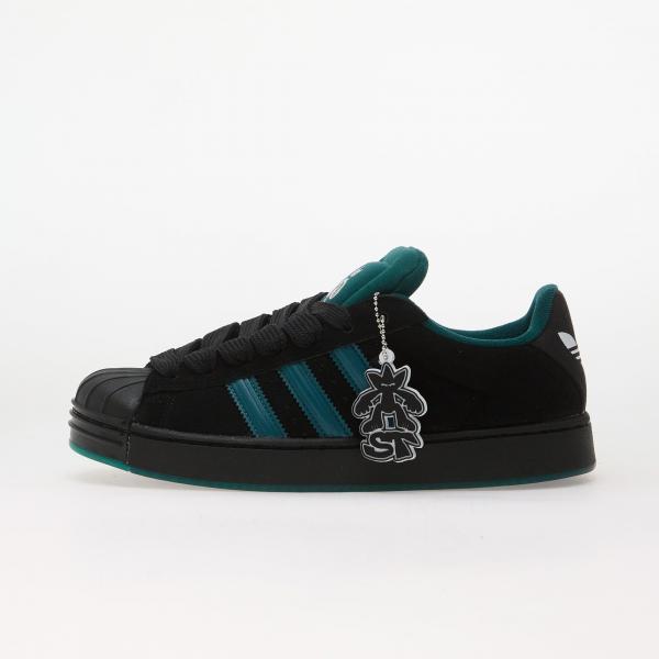 Tenisky adidas Superstar St Core Black/ Rich Green/ Ftwr White EUR 42