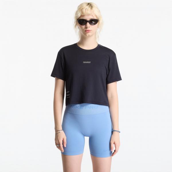 Tričko BANDIT Micromesh™ Cropped Run Tee Black S