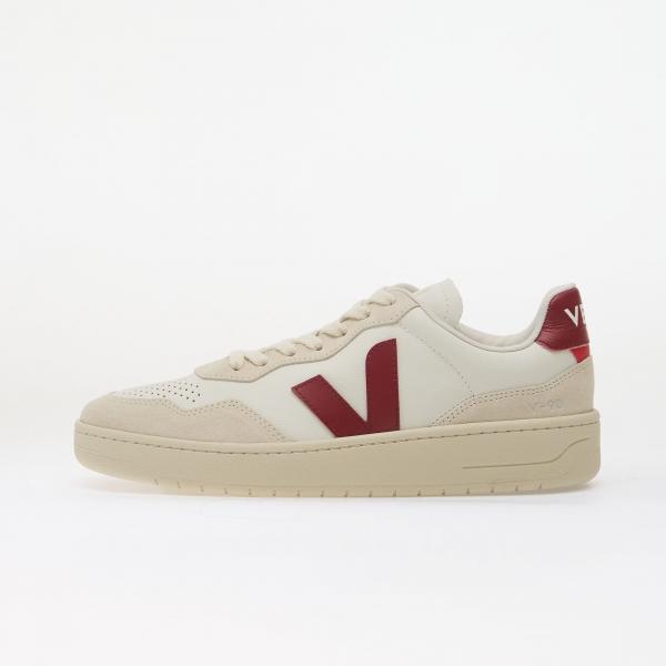 Tenisky Veja V-90 O.T. White/ Marsala/ Natural EUR 42
