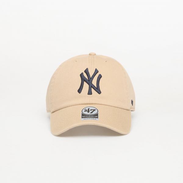 Kšiltovka '47 Brand New York Yankees 47 Clean Up Adjustable Cap Khaki Universal