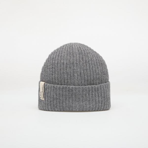Čepice A.P.C. Noa Beanie Anthracite XS-S