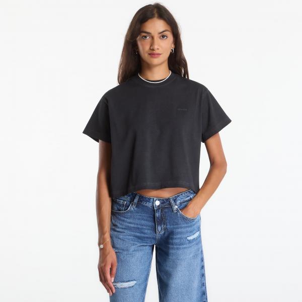 Tričko Queens Women Oversized Tee Black L