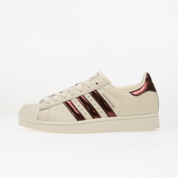Tenisky adidas Superstar II Off White/ Maroon/ Gold Met. EUR 41 1/3