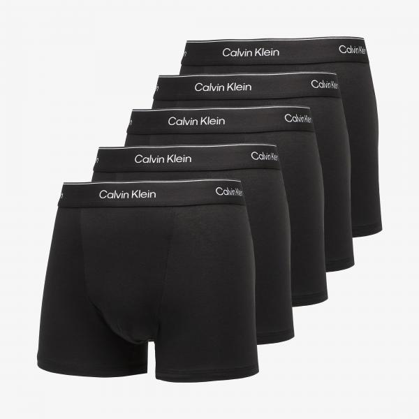 Trenky Calvin Klein Relaxed Fit Trunk 5-Pack Black XL
