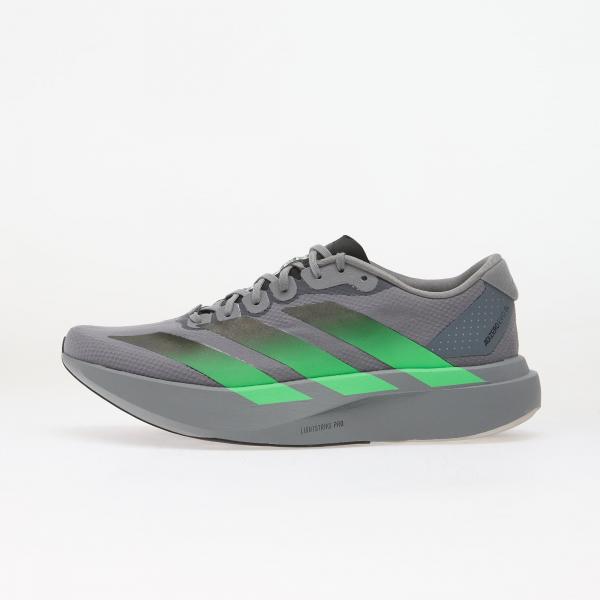 Tenisky adidas Adizero Evo SL Grey/ Screaming Green/ Carbon EUR 42 2/3