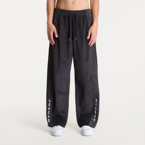 Tepláky Jordan Flight Men's Corduroy Pants Black/ Dk Smoke Grey/ Black/ White XXL