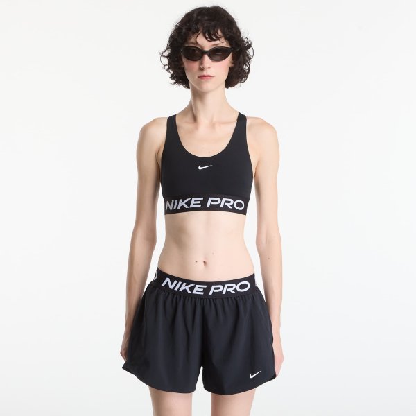 Podprsenka Nike Pro 365 Women's Light-Support Non-Padded Sports Bra Black/ White L