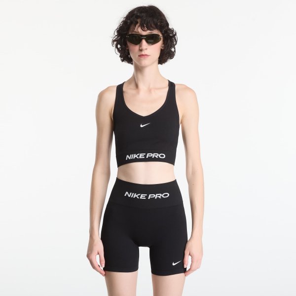 Podprsenka Nike Pro Seamless Women's Dri-FIT Tank Top Black/ White S