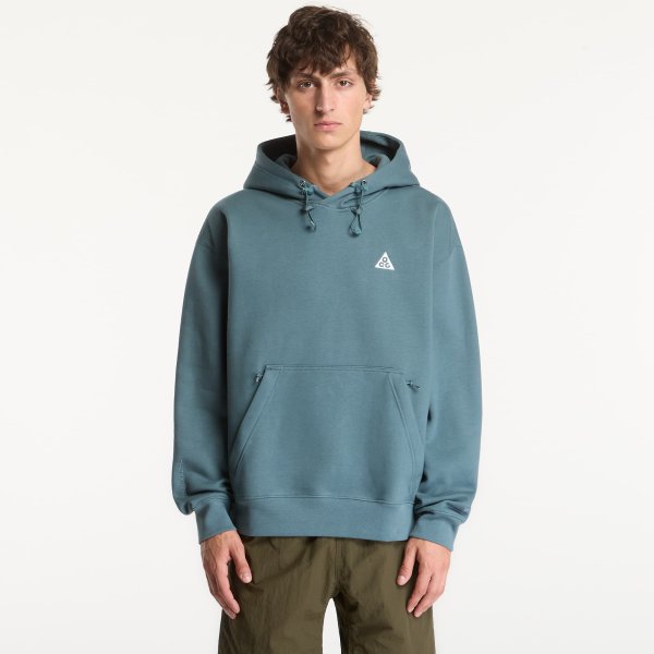 Mikina Nike ACG "Tuff Fleece" Pullover Hoodie Mineral Slate/ Summit White L