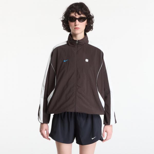 Bunda Nike Sportswear Women's Woven Jacket Velvet Brown/ Sail/ Sail XS