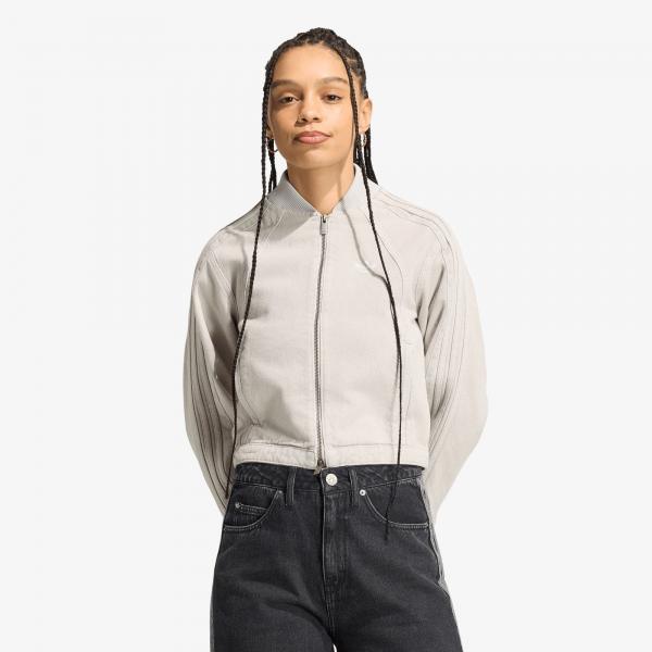 Bunda adidas SST 2.0 Denim Tracktop Clear Grey Denim XS