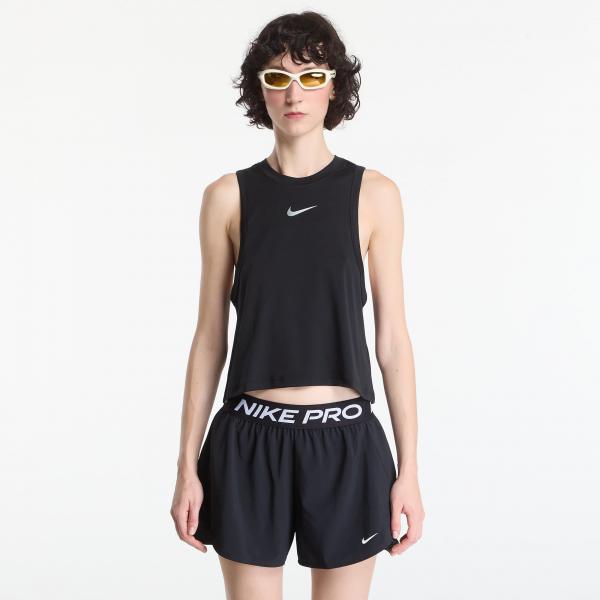 Tílko Nike Pro Women's Dri-FIT Tank Top Black/ White M