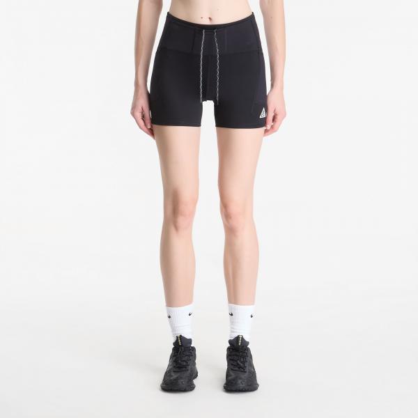 Šortky Nike ACG Women's Dri-FIT High-Waisted 4" Trail Running Shorts Black/ Summit White M