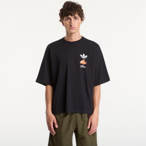 Tričko adidas Blinky Graphic Oversized T-shirt Black M