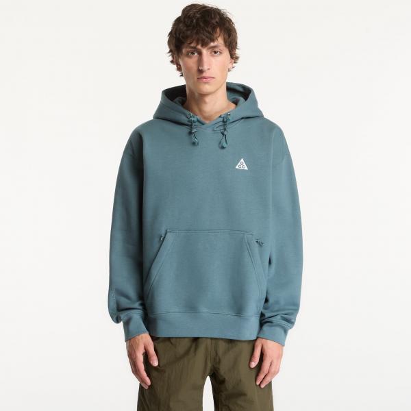 Mikina Nike ACG "Tuff Fleece" Pullover Hoodie Mineral Slate/ Summit White L