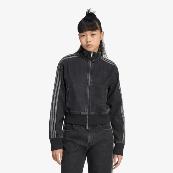 Bunda adidas Firebird Denim Tracktop True Black Denim XS