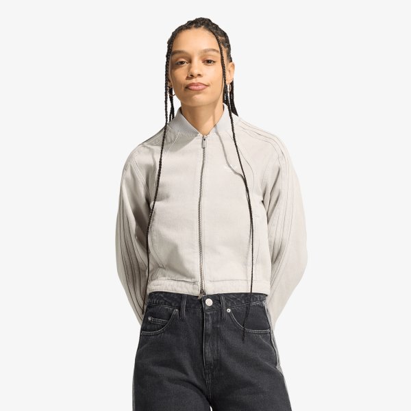 Bunda adidas SST 2.0 Denim Tracktop Clear Grey Denim L