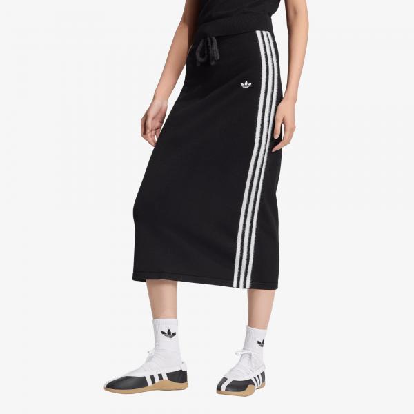 Sukně adidas Knitted Skirt Black/ White M