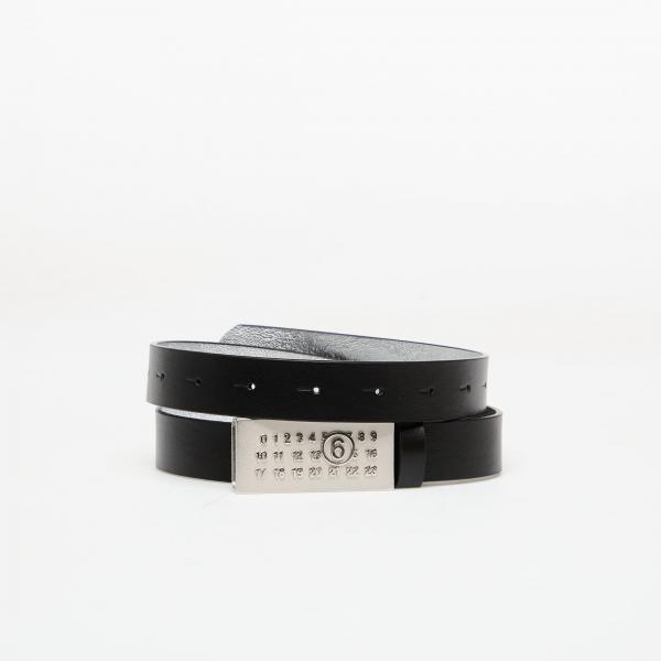 Pásek MM6 Belt Black/ Silver Universal