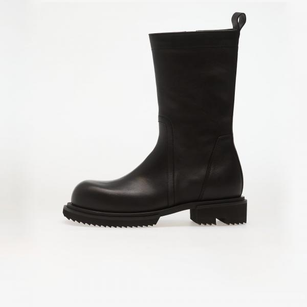 Tenisky Rick Owens Leather Boots - Creeper Gabe Black EUR 10