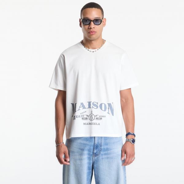 Tričko MM6 T-Shirt Off White M