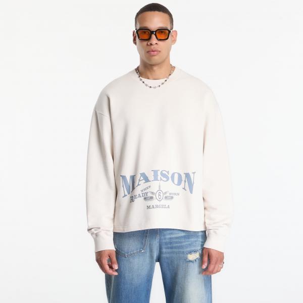 Mikina MM6 Sweatshirt Off White L