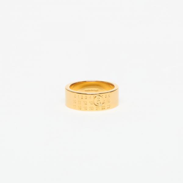 Prsten MM6 Ring Yellow Gold Polished 8