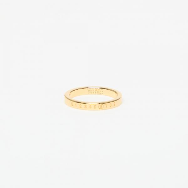 Prsten MM6 Ring Yellow Gold Polished 7
