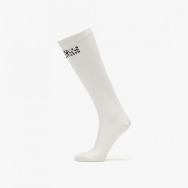 Ponožky MM6 Bootleg UNISEX Off White M