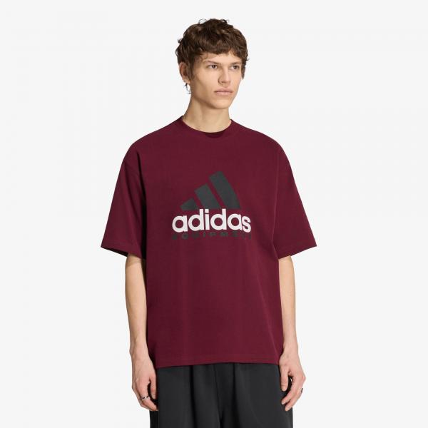 Tričko adidas Equipment Logo Tee Maroon S