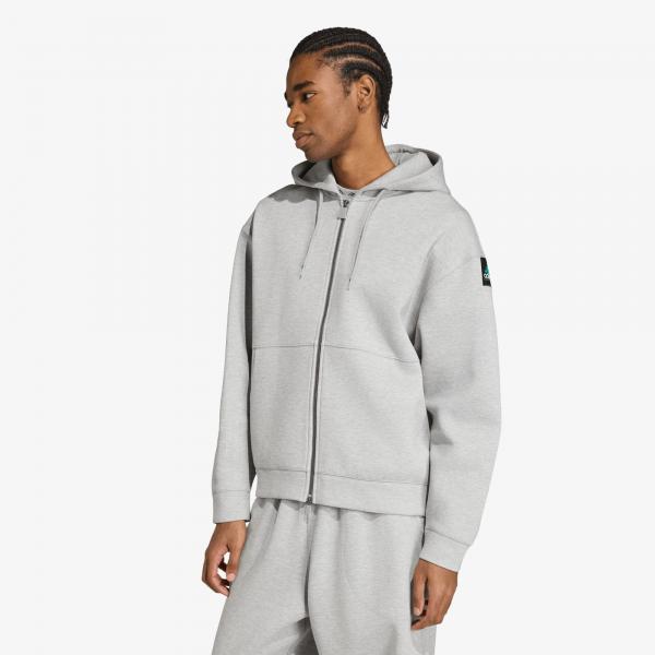 Mikina adidas Spacer Full Zip Hoodie Medium Grey Heather M