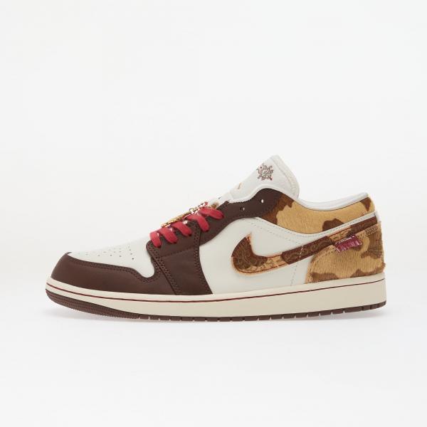 Tenisky Air Jordan 1 Low SE Lunar New Year Sail/ Hemp-Sail-Lt Chocolate EUR 40.5