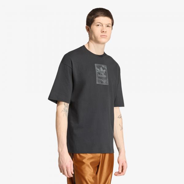 Tričko adidas Camo Tee Tongue Label Black M