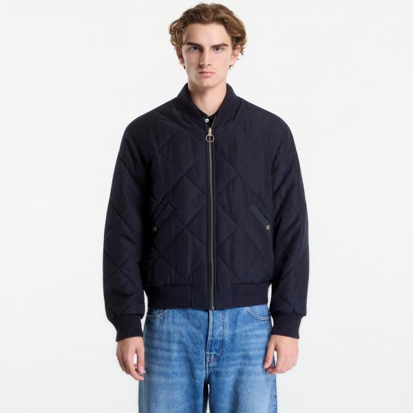 Bunda Gant Reversible Quilted Bomber Jacket Evening Blue XL